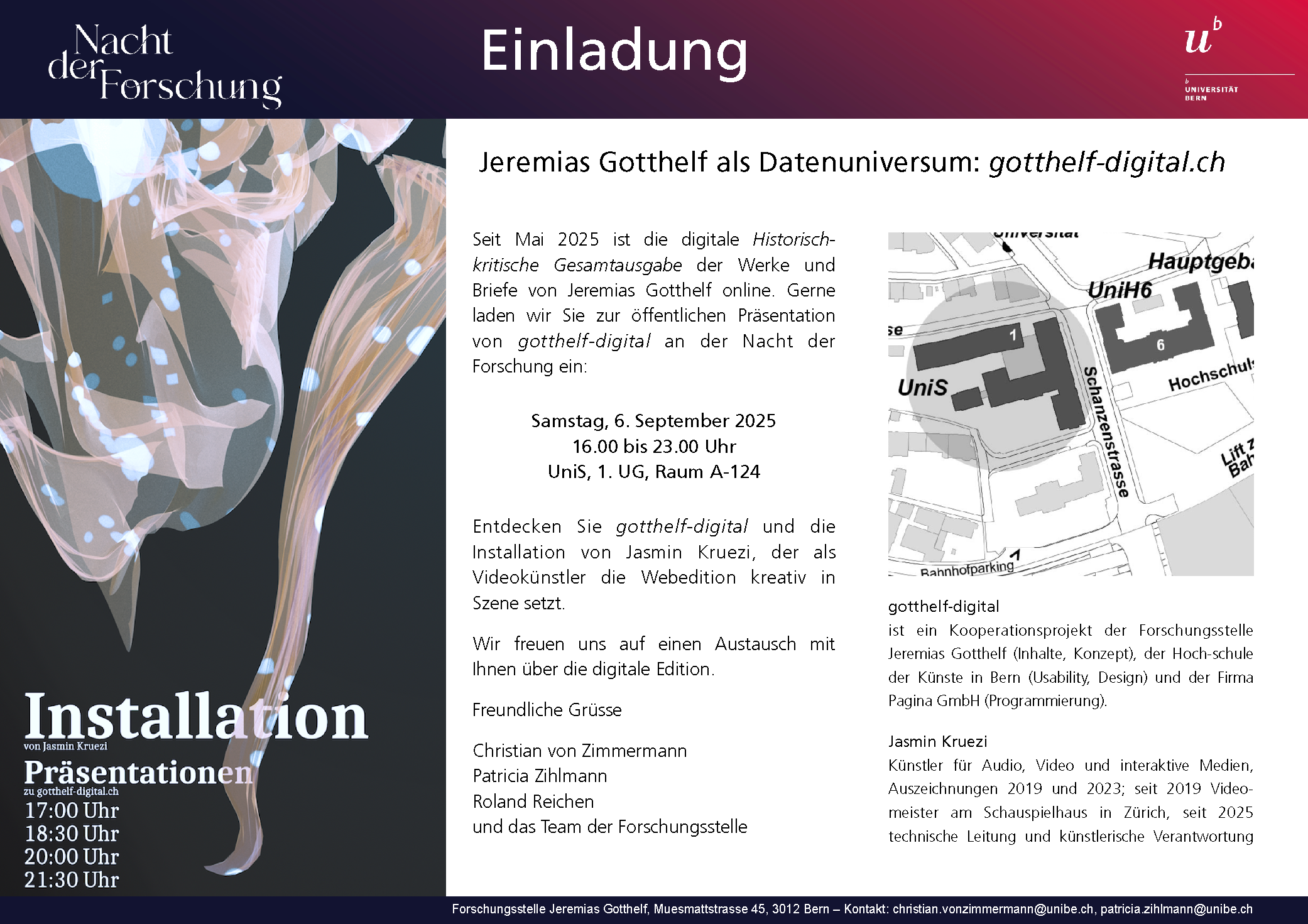 Titelbild: Forschungsstelle Jeremias Gotthelf Titelbild: Forschungsstelle Jeremias Gotthelf